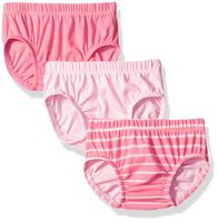 Hanes Ultimate Baby Flexy 3 Pack Diaper Covers, Pinks, 6-12 Months