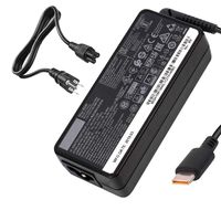 Lenovo ThinkPad 65W AC Adapter with USB Type C Connector (3 Prong Power Cord) for P51s, P52s, E485, E580, E585, L480, L580, T470, T480, T570, T580, TP25, X270, X280 by Lenovo