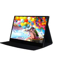 WIMAXIT 13.3 Inch Portable HDR Monitor, 1080p Full HD IPS Display USB C HDMI Type-C Gaming External Monitor with Reinforced Glass Screen VESA Mount for Laptop Computer Smartphone Xbox PS4