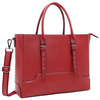 Laptop Tote Bag,15.6 Inch Laptop Bag Professional Briefcase for Women Sturdy Work Bags Multi-Compartment with Padded Lining by EaseGave