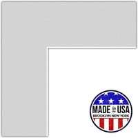 15x34 Clapboard / Candlewick Custom Mat for Picture Frame with 11x30 opening size (Mat Only, Frame NOT Included)