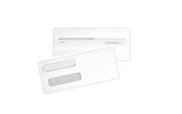 500 Double Window Check Envelopes Self Seal with Security Tint Works with all Software