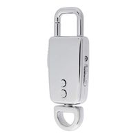 Perfect Spy Recorder at Under 3 Inches | Crystal Clear Audio | Record Meetings and Lectures | Keychain Audio Recorder Stores over 90 Hours | Mini Recorder with Playback is Durable and Effective