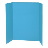 Pacon PAC3771 Presentation Board, 48" x 36", Sky Blue