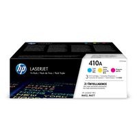 HP 410A | CF411A, CF412A, CF413A | 3 Toner Cartridges | Cyan, Yellow, Magenta