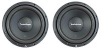 (2) Rockford Fosgate R1S4-10 Prime 10" 800 Watt 4 Ohm Car Audio Subwoofers Subs