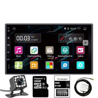 Panlelo LS09AM01 7 Inch 2 Din Android Car Stereo GPS Navigation Head Units AM/FM/RDS Radio Multimedia Player Support BT WiFi Reversing Camera Amplifier Subwoofer