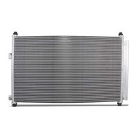 For NEW 3575 Aluminum A/C AC Condenser Replacement For 2006-2012 Toyota RAV4 2.4 2.5 L4 3.5 V6