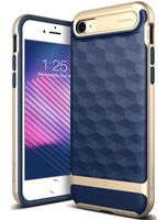 Caseology Parallax for Apple iPhone 8 Case (2017) / for iPhone 7 Case (2016) - Award Winning Design - Navy Blue