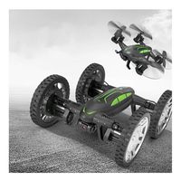Sallymonday Imported Land Air Dual Mode RC Drone Car Support WiFi FPV Live Video Camera, Altitude Hold Headless Mode, Long Flight Time, Follow Me, GPS Drone for Adults and Kids (FY602)