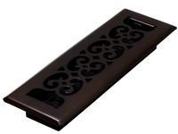 Decor Grates SPH210-RB Scroll Plated Register, 2-Inch by 10-Inch, Rubbed Bronze