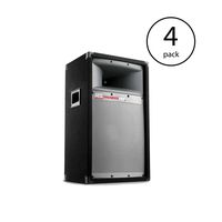 MTX Thunder Pro2 10" 2-Way 200W Full-Range Cabinet Portable Loudspeaker | TP1100 (4 Pack)