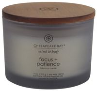 Chesapeake Bay Candle Scented Candle, Focus + Patience (Tobacco Cedar), Coffee Table