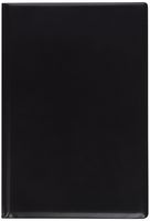 SKILCRAFT 7510-01-454-7388 Vinyl Steno Pad Holder with Foam Padded Cover, 6 x 9 Inch Height, Black