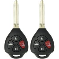 Keyless2Go 2 New Replacement Keyless Entry Remote Car Key for 2007 2008 2009 2010 Toyota Camry HYQ12BBY