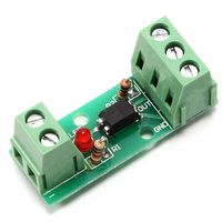 Signal Converter Module, Optocoupler Isolation Board Voltage Level Translator Current to Voltage Converter Module 12V 1 No Din 80KHz Converter Board PNP NPN to NPN PC817 EL817