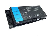 FLIW FV993 Replacement Battery Compatible with Dell Precision M4600 M4700 M4800 M6600 M6700 M6800 FJJ4W 9-Cell 11.1V 97WH