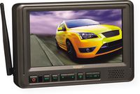 Voyager WVOM713AP 7" Digital Wireless Auto-Pairing Tractor Trailer Back-Up Monitor/Receiver for Digital Wireless Cameras with WiSight Technology, Supports up to 3 Cameras (Not Included)