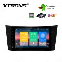 XTRONS Android 9.0 Car Stereo Radio GPS Navigation 8 Inch Touch Screen Slim Design Head Unit Supports Plug and Play WiFi Bluetooth Backup Camera DVR OBD2 TPMS for Mercedes Benz E-Class W211 CLS W219