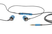 Outdoor Tech Wired Audio Minnows, Electric Blue (OT1140-EB)