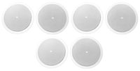 (6) JBL Control 26CT 6.5" 60w 70v Commercial Ceiling Speakers for Restaurant/Bar