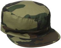 Rothco Fatigue Cap, Woodland Camo, X-Large