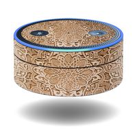 MightySkins Skin Compatible with Amazon Echo Dot - Carved | Protective, Durable, and Unique Vinyl Decal wrap Cover | Easy to Apply, Remove, and Change Styles | Made in The USA