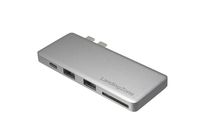 LandingZone USB Type-C Hub for New MacBook Pro Models A1706/A1707/A1708/A1989/A1990 Released 2016 to 2018 (Space Grey)