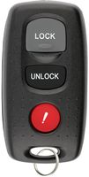 KeylessOption Keyless Entry Remote Control Car Key Fob Replacement for Mazda 3 KPU41794