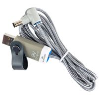 myVolts Ripcord - USB to 9V DC Power Cable Compatible with The VTech InnoTab 3S Learning Tablet