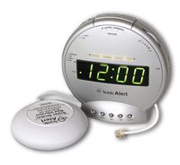 Sonic Boom SA-SBT425SS Alarm Clock  with Telephone Signaler & Bed Shaker