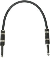 Pyle-Pro PCBLG7F1 1/4 inch Male To 1/4 inch Male Guitar / AMP / Instrument Cable, 1 Feet
