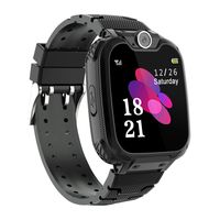 Children's Phone Smart Watches/SOS One-Button/LBS Positioning Waterproof Anti-Drop Video Child Boy Children Sports Student Watch Card Photo Touch Screen Suitable for Children Aged 3-12