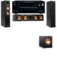 Klipsch RP-250F Tower Speakers-R112SW-3.1-Onkyo TX-NR757