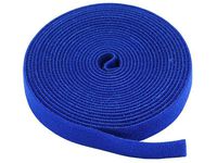 Monoprice Hook & Loop Fastening Tape 5 Yard/roll, 0.75-inch - Blue (105830)