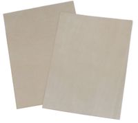 Premium quality suede sheets 8.5"x12" with super-strong self-adhesive backing. Ideal for making peel-and-stick (self-stick, stick-on) soles for dance shoes, various colors. [SUEDE-DIY-2pk-tan].