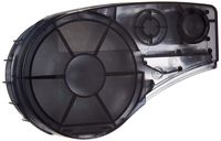 TYH Supplies High Adhesion Nylon Cloth Label Tape, Black On White, 16 Feet Length x 0.5 Inch Width, Compatible with Brady BMP21, BMP21-PLUS, BMP21-LAB, ID PAL, LABPAL Handheld Label Printer