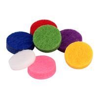 Qmcandy 20mm Aromatherapy Essential Oil 7 Washable Cotton Piece Pads