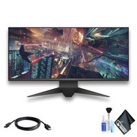 Dell Alienware AW3418DW 34" 21:9 Curved 120 Hz G-Sync IPS Gaming Monitor with HDMI Cable