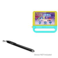 Dragon Touch K8 Kids (8") Stylus Pen, BoxWave [EverTouch Capacitive Stylus] Fiber Tip Capacitive Stylus Pen for Dragon Touch K8 Kids (8") - Jet Black