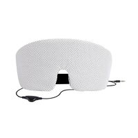 Sleeping Headphone, AGPTEK Ultra-Soft Eye Mask with Built-in Stereo Speakers for Sleeping, Insomnia, Air Travel, Meditation and Relaxation, Upgraded Speaker, White