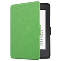 Protective Kindle Case, Egmy Popular Magnetic Auto Sleep PU Leather Cover Case For 2016 Kindle Paperwhite (7th Generation) 6 inch +Free Gift (Green)