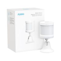 Aqara Motion Sensor, REQUIRES AQARA HUB, Zigbee Connection, for Alarm System and Smart Home Automation, Broad Detection Range, Compatible with Apple HomeKit, Alexa