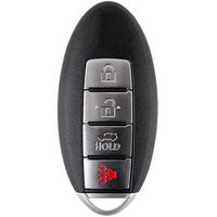 ECCPP Replacement fit for Uncut Keyless Entry Remote Key Fob Infiniti Q60 G25 G35 G37 Nissan Altima Maxima KR55WK48903 (Pack of 1)