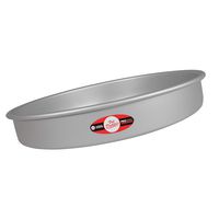 Fat Daddio's PRD-152 Round Cake Pan, 15 x 2 Inch, Silver