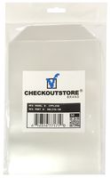 100 CheckOutStore Clear Storage Pockets (5 5/8 x 8 1/2)