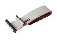 CAB-FDD2MIN19 19 inch Floppy Drive Cable for Industrial Computer. HDD (1) 34 Pin 2.00mm Pitch Female, (1) 34 Pin 2.54mm Pitch Female Connector.