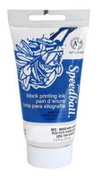 Speedball 3503 Water-Soluble Block Printing Ink - Bold Color With Satin Finish AP Certified 2.5 FL OZ, White