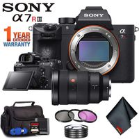 Sony Alpha a7R III Mirrorless Digital Camera (Body Only) + 24-70mm Lens + Filter Kit + Memory Card Kit + Carrying Case + Extended Warranty