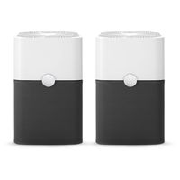 Blueair Blue Pure 211+  Air Purifier (2 pack)  3 Stage with Two Washable Pre-Filters, Particle, Carbon Filter, Captures Allergens, Odors, Smoke, Mold, Dust, Germs, Pets, Smokers, Large Room